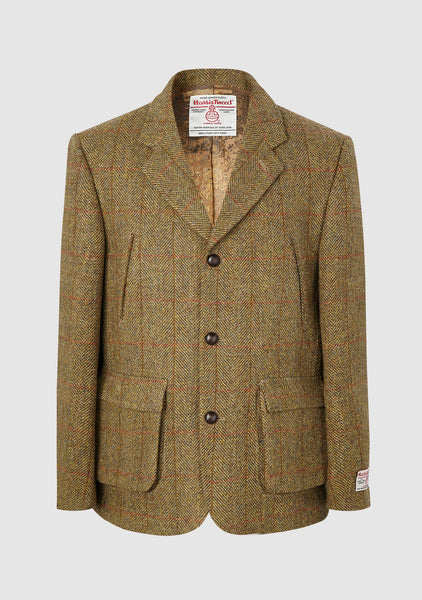Harris Tweed Jacket Callum in Mustard – Bucktrout Tailoring