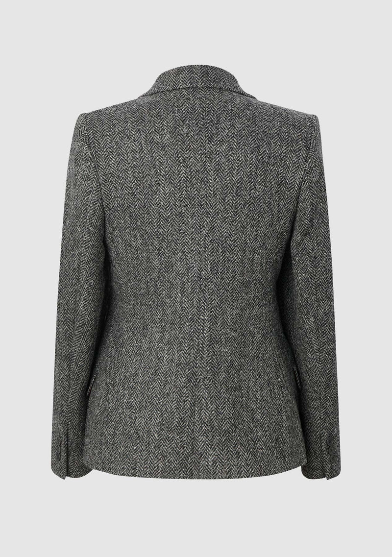 Claire Hacking Jacket - Charcoal