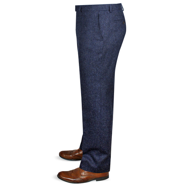 Nicholas Tweed Trouser - Blue