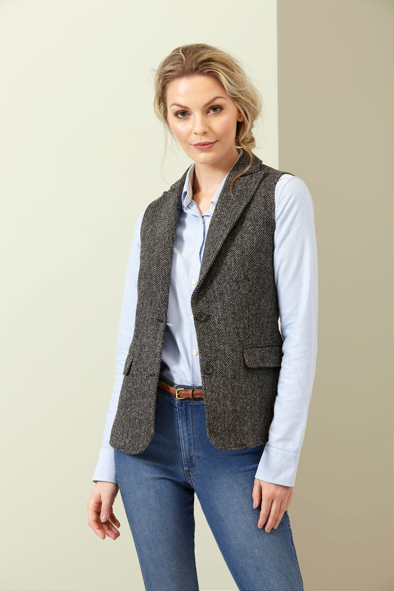 Pippa Waistcoat - Charcoal