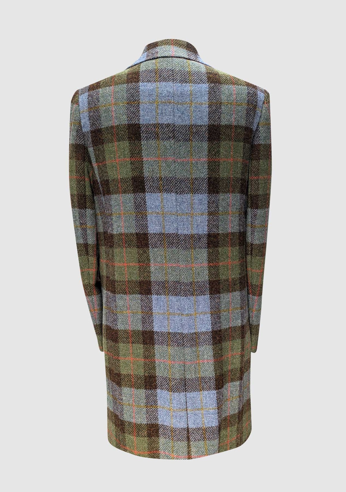 Harris Tweed Ladies Christine Coat - Green/Blue Check – Bucktrout