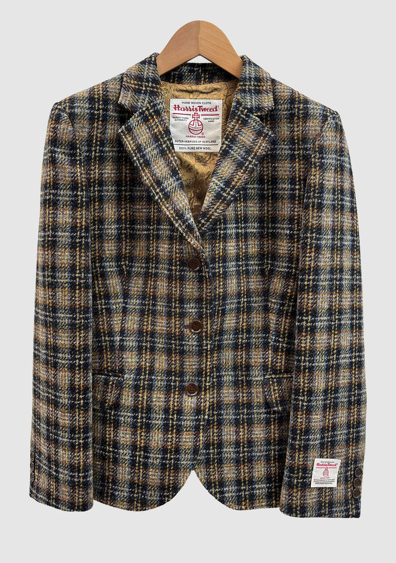 Harris Tweed Ladies Claire Hacking Jacket - Heritage Check – Bucktrout ...