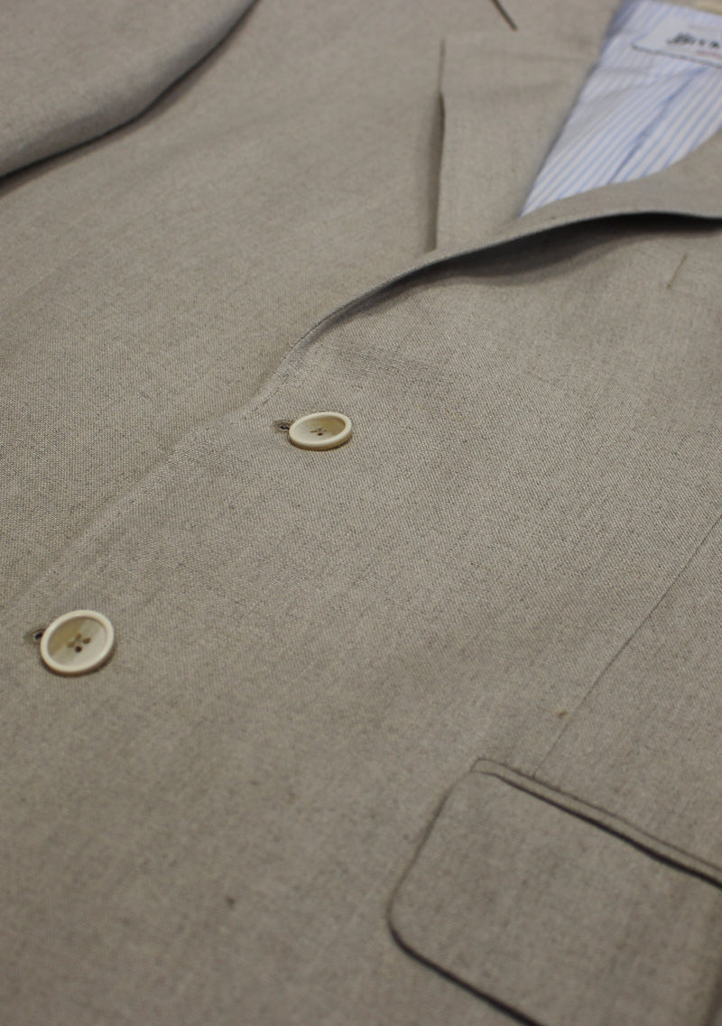 Helmsley Linen Jacket - Stone - LIMITED EDITION
