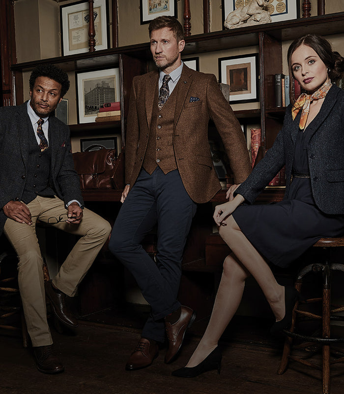 Harris Tweed Clothing  Shop the Widest Selection of Tweed Jackets –  Bucktrout Tailoring