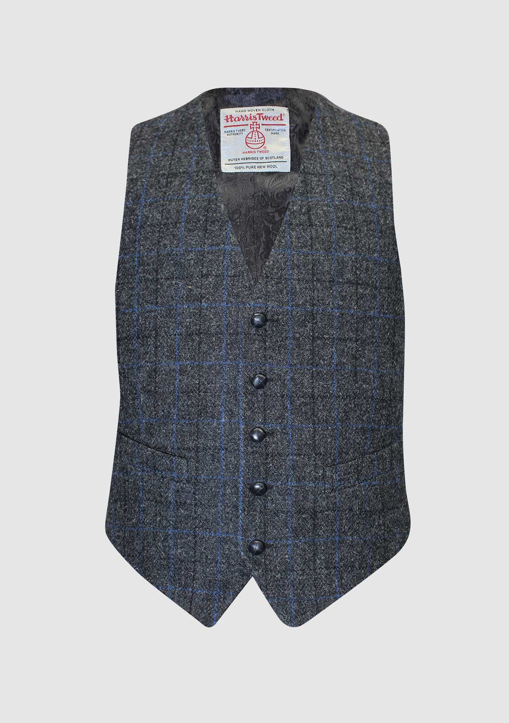 pois Tweed vest 【blue】【完売品】 Chrissa Tweed Vest Top – VICI