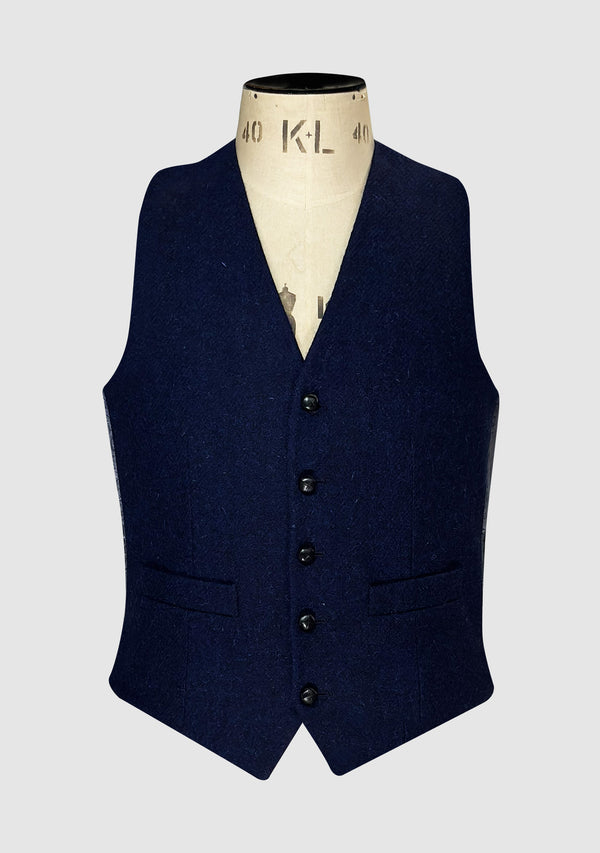 Iain Waistcoat - Dark Blue