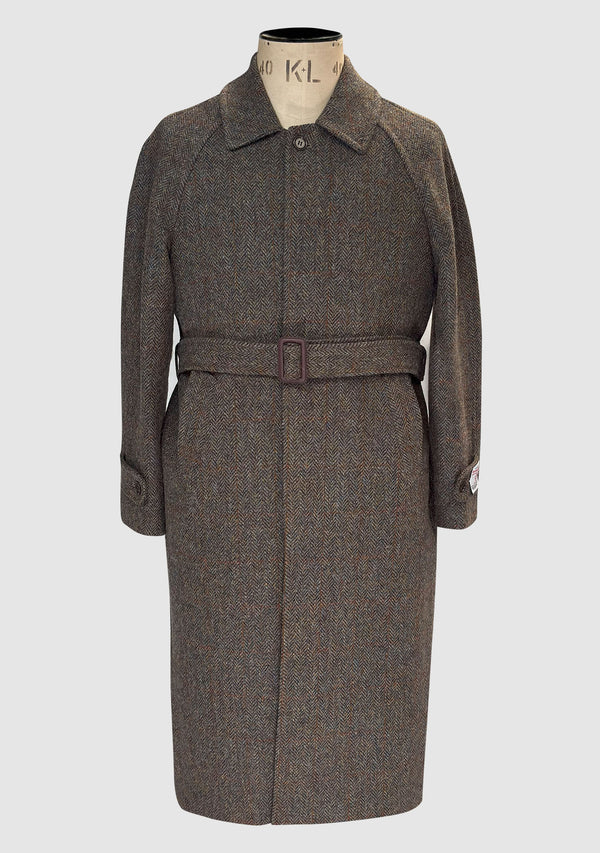 Raglan Overcoat - Brown