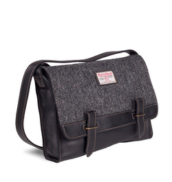 Harris tweed hot sale messenger bag