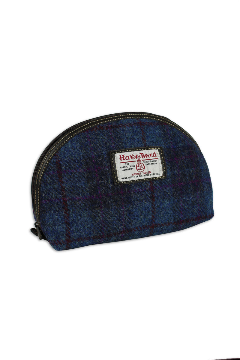 Cosmetic Bags - Blue/Red