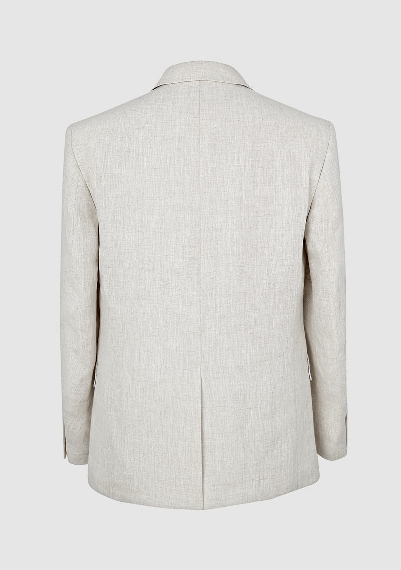 Helmsley Linen Jacket - Natural