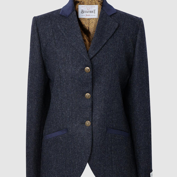 【新品未使用】Louise Classic Tweed Jacket Louise Ladies Yorkshire Tweed Jacket - Pink Check
