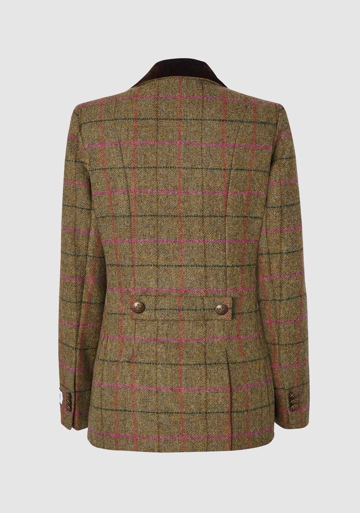 Pink tweed blazer cheap