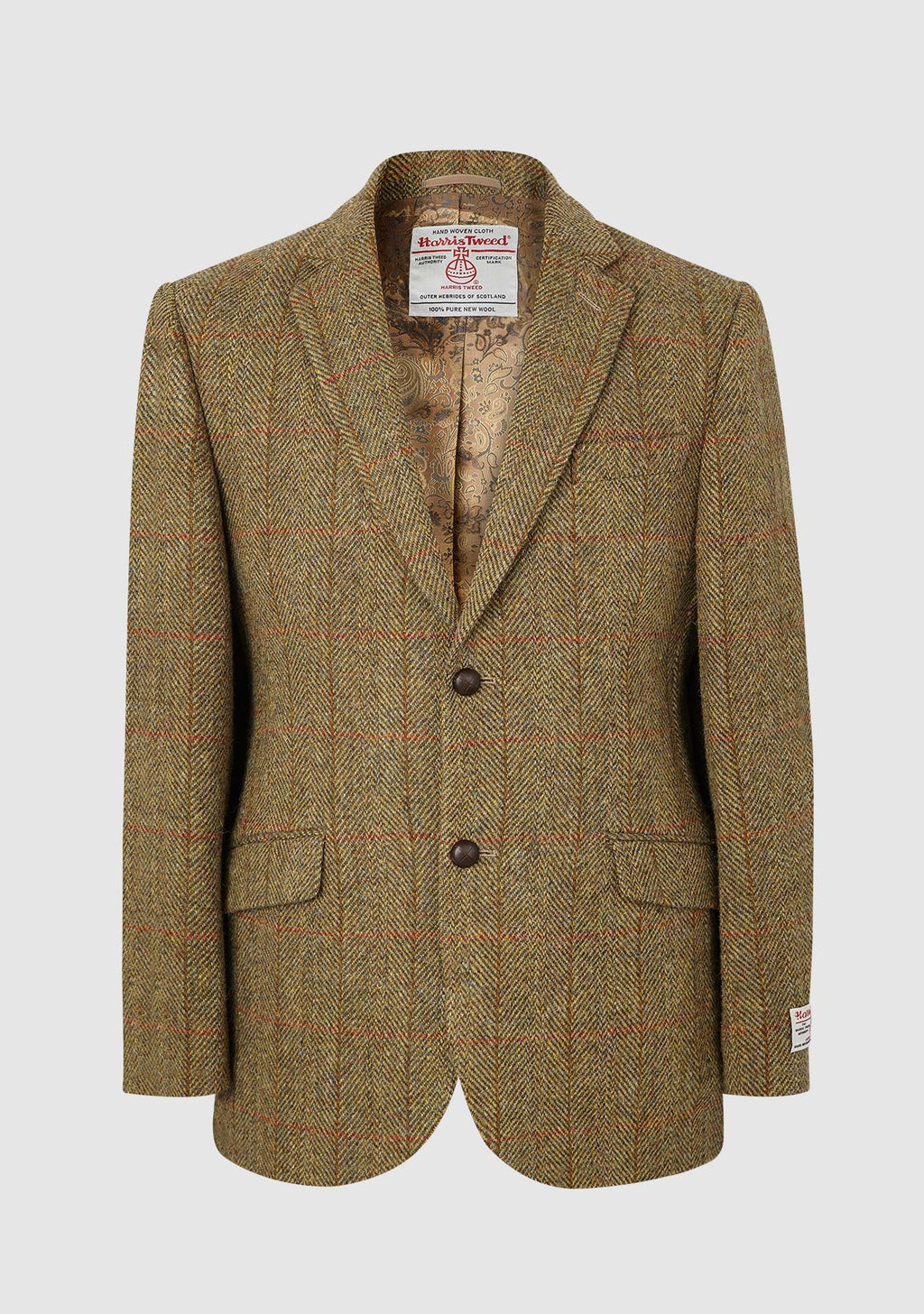 Mens Harris Tweed Jacket – Bucktrout Tailoring - Main Image