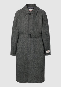 Raglan Overcoat - Charcoal