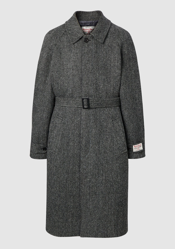 Raglan Overcoat - Charcoal