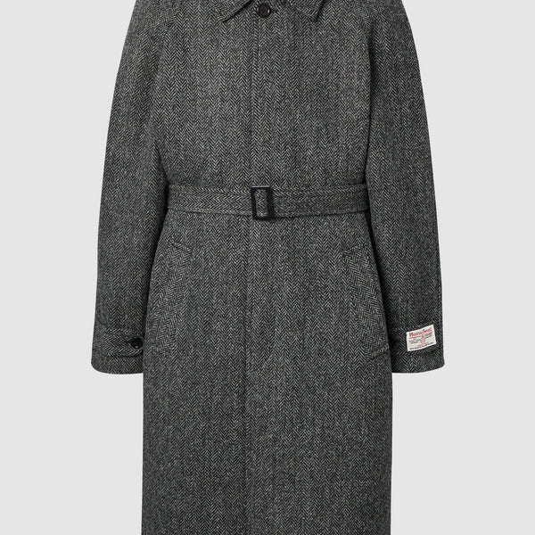 Raglan Overcoat - Charcoal – Bucktrout Tailoring