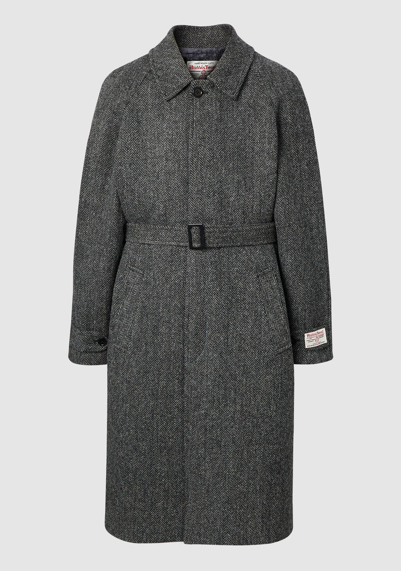 Raglan Overcoat - Charcoal