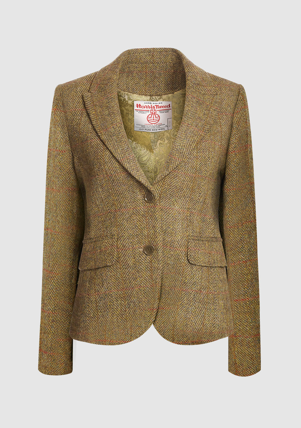 Harris tweed blazer ladies outlet