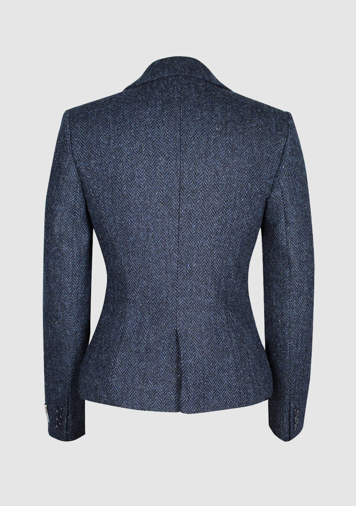 Harris Tweed Tammy Jacket - Navy Herringbone – Bucktrout Tailoring Harris Tweed Tammy Jacket - Navy Herringbone – Bucktrout Tailoring